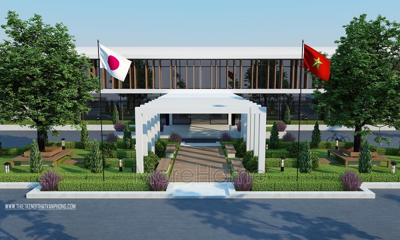 Tòa nhà văn phòng Bình Minh sử dụng kính cường lực mang đến vẻ đẹp sang trọng nên được ưu tiên hơn cả nhờ vào đặc điểm về cả thẩm mỹ và công năng